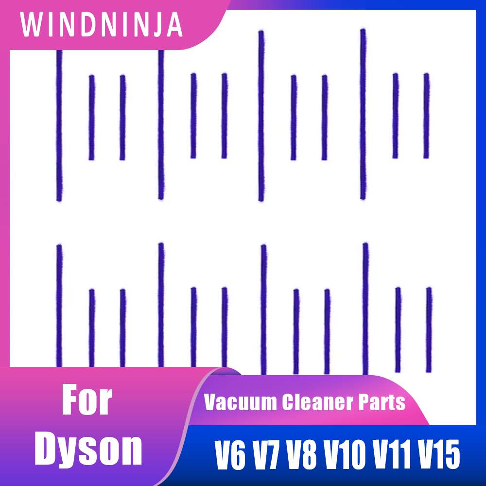Velvet Ribbon Roll - High-Density Fluffy Plush Strips For Dyson