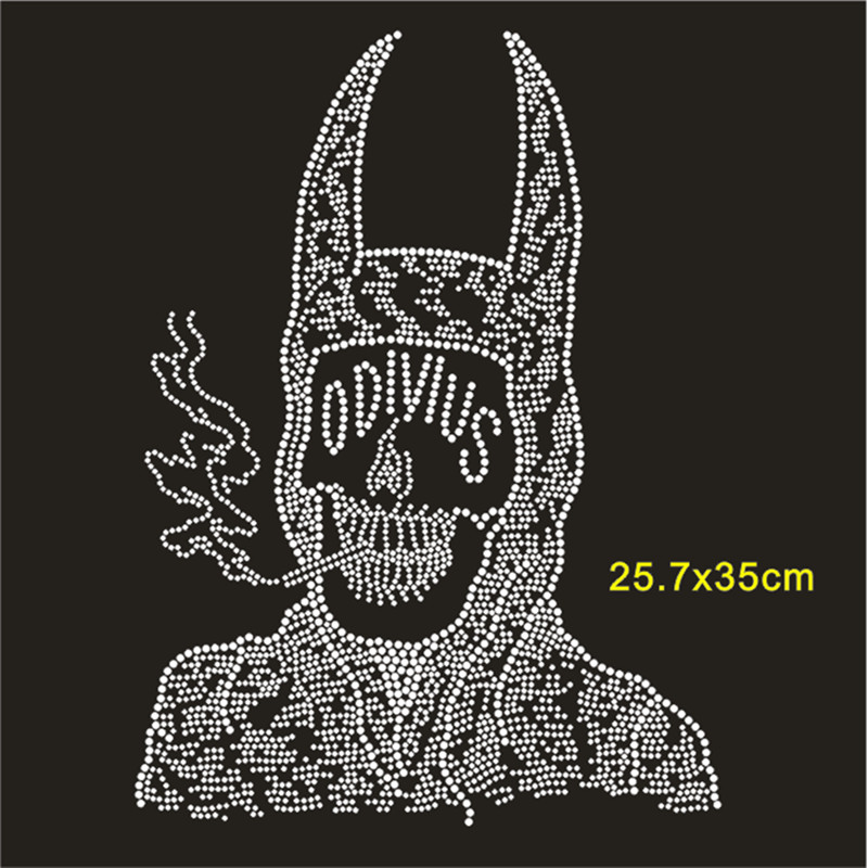 Skull Hotfix Strass Motif Cust – обзор и цена Hotfix Rhinestone Sheet