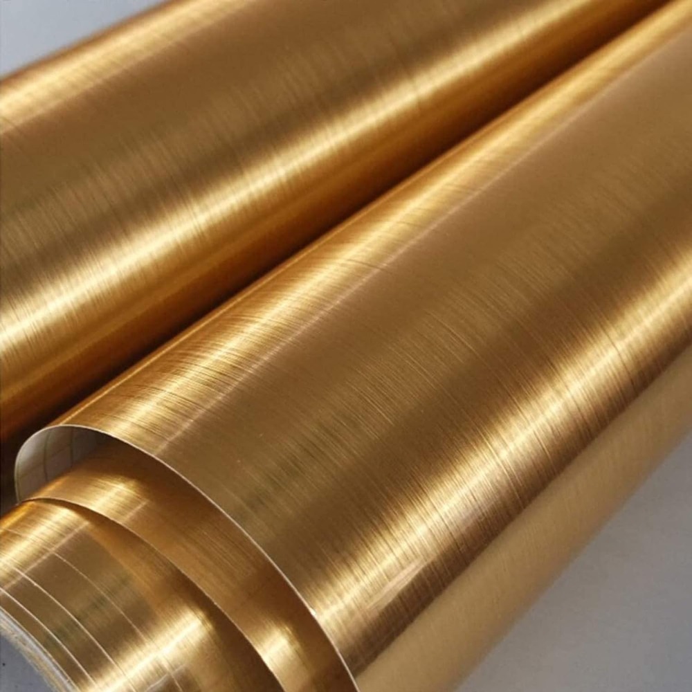 Gold Wallpaper Self-Adhesive C – обзор и цена Glitter Vinyl Roll