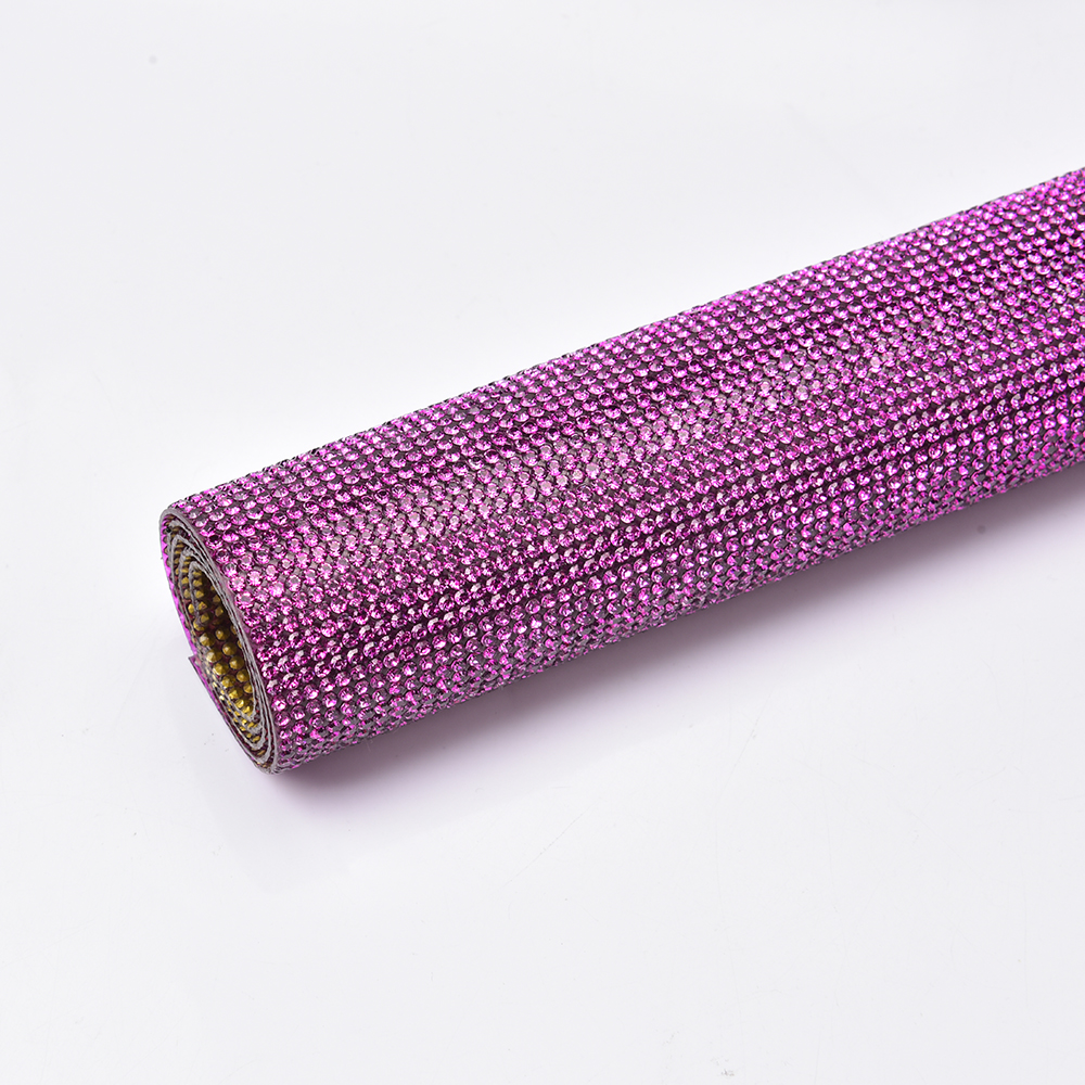 Fuchsia Rhinestone Sticker Tri – обзор и цена Hotfix Rhinestone Sheet