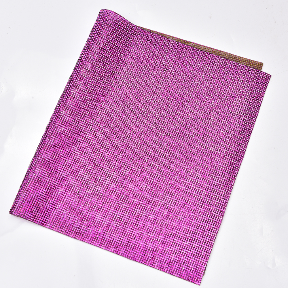 Fuchsia Rhinestone Sticker Tri – обзор и цена Hotfix Rhinestone Sheet