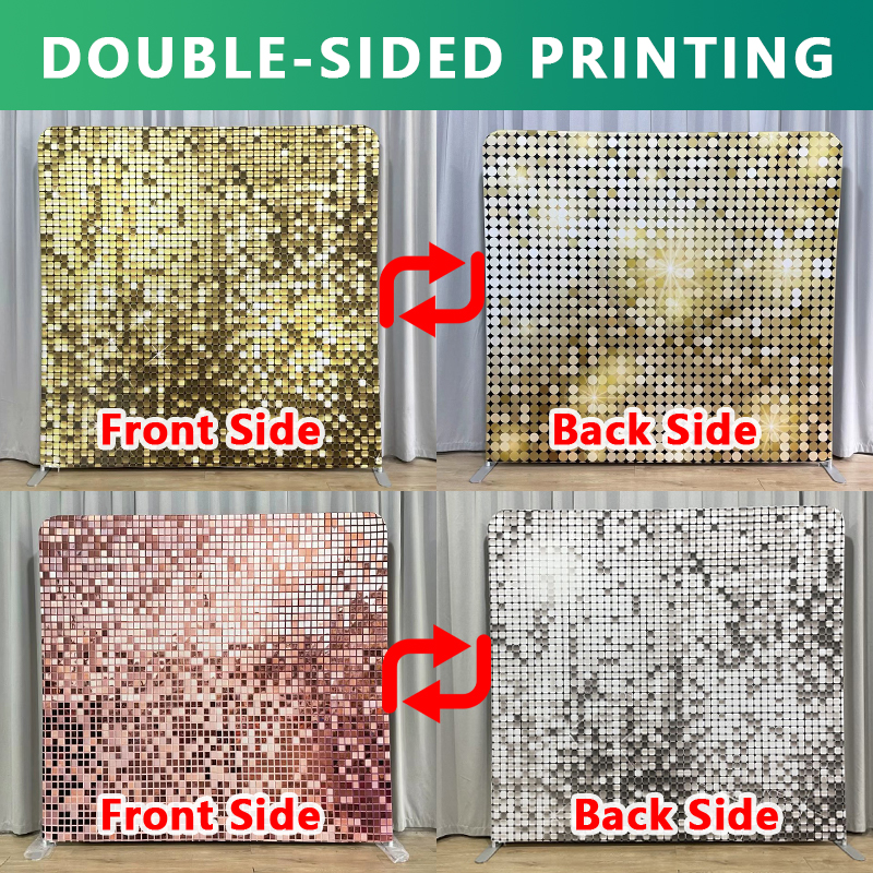 8x8ft Gold Glitter Photo Fabri – обзор и цена Sequin Fabric Panel