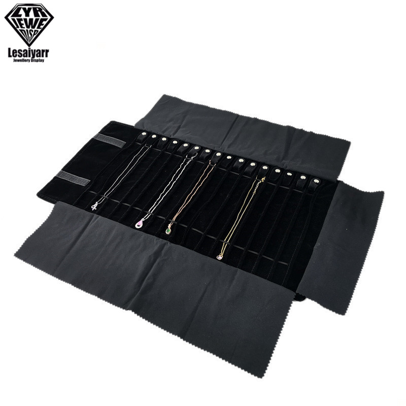 Travel Jewelry Organizer Roll  – обзор и цена Velvet Ribbon Roll