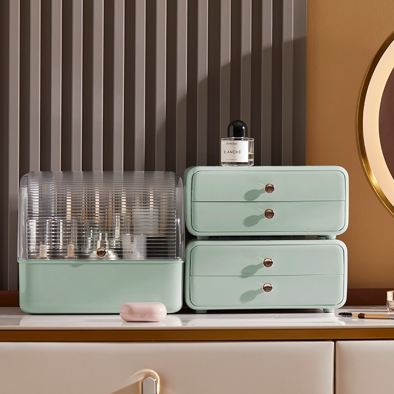 Desktop Cosmetics Storage Box  – обзор и цена Craft Embellishment Storage
