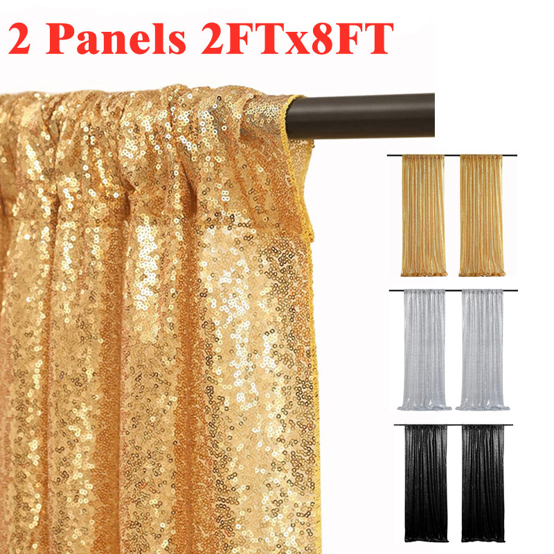 Gold/Silvery Sequin Backdrop C – обзор и цена Sequin Fabric Panel