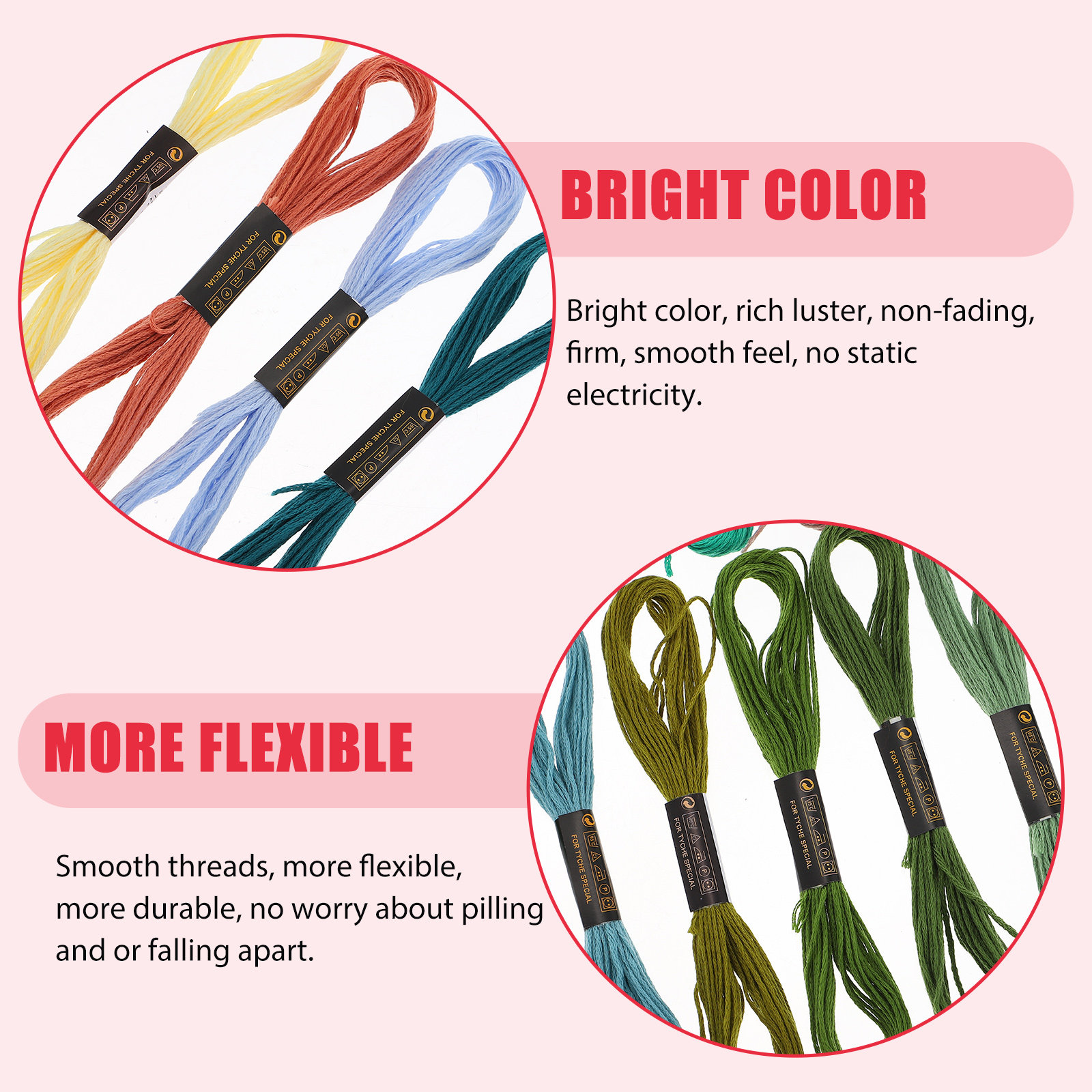 100pcs Embroidery Thread Cross – обзор и цена Embroidery Craft