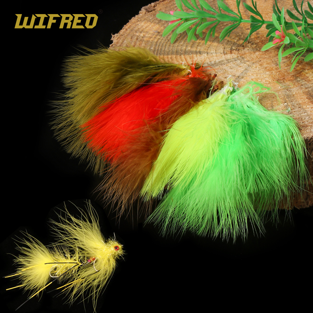 Wifreo 2packs Blood Quill Mara – обзор и цена Feather Trim Marabou
