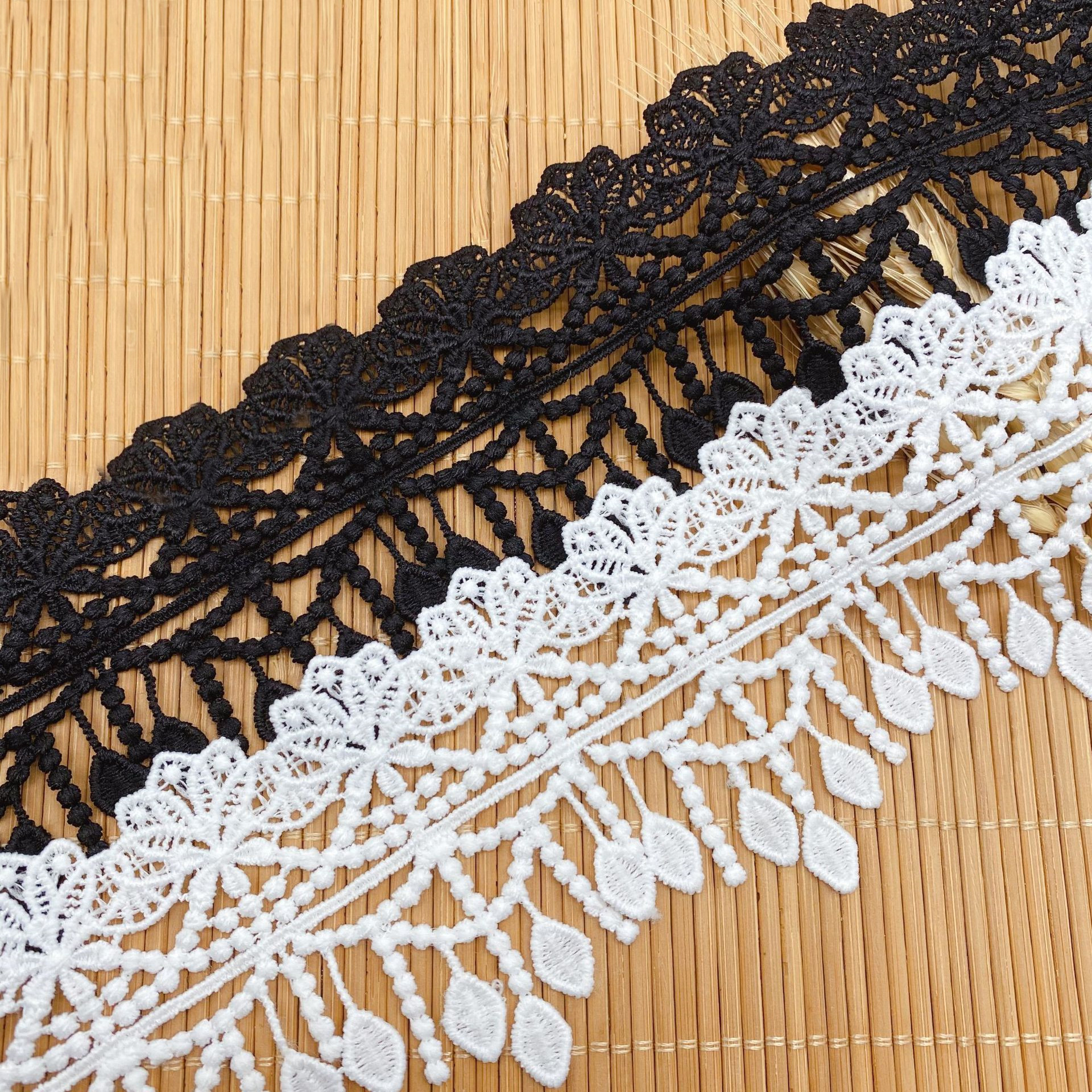 3Yards Embroidery Hollow Flowe – обзор и цена Lace Ribbon Trim