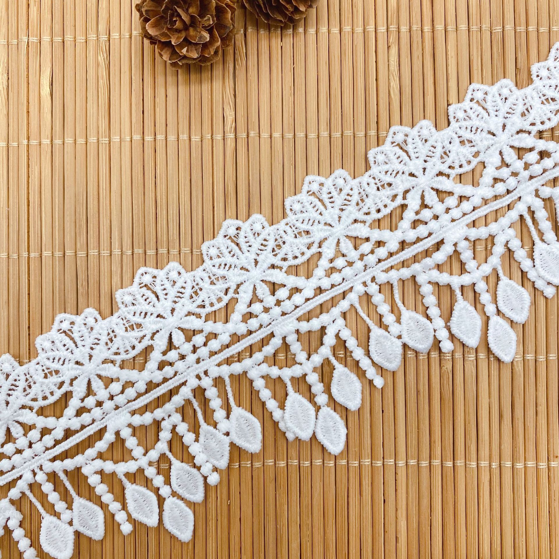 3Yards Embroidery Hollow Flowe – обзор и цена Lace Ribbon Trim