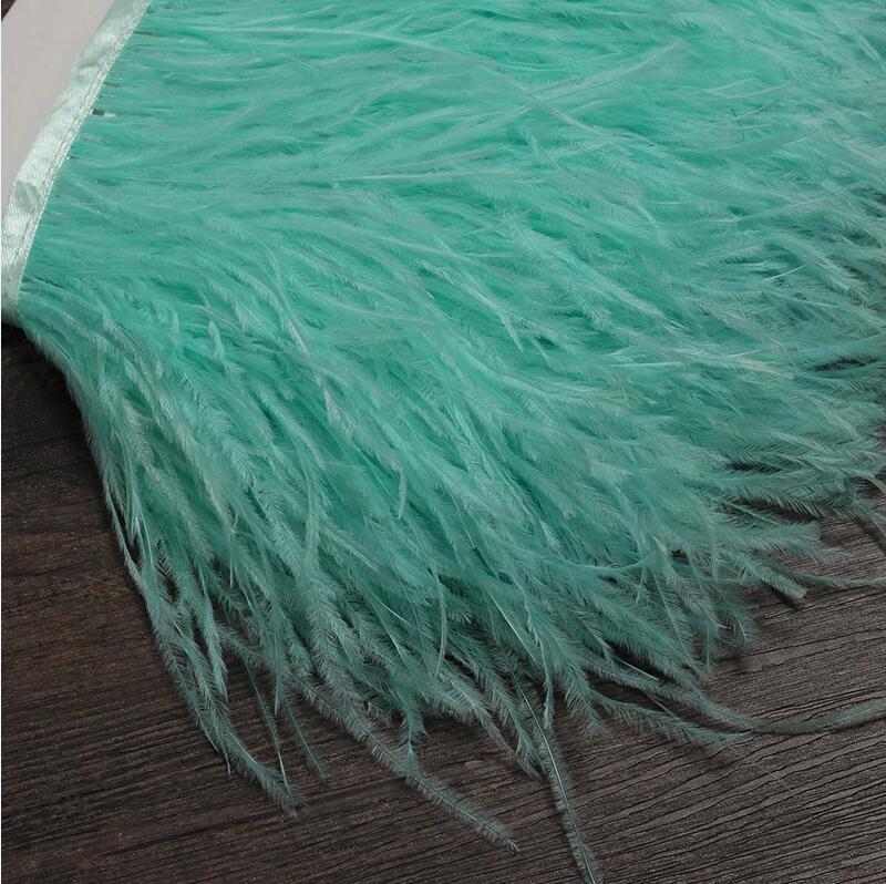 13-18CM 6M Ostrich Feather tri – обзор и цена Feather Trim Marabou