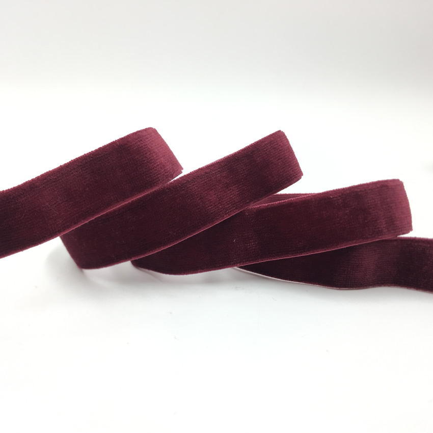 15mm 5Yards Velvet Elastic Ban – обзор и цена Velvet Ribbon Roll