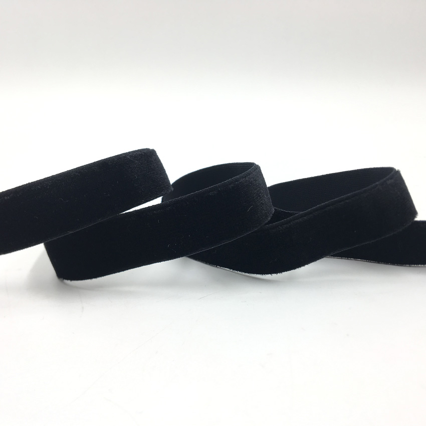 15mm 5Yards Velvet Elastic Ban – обзор и цена Velvet Ribbon Roll