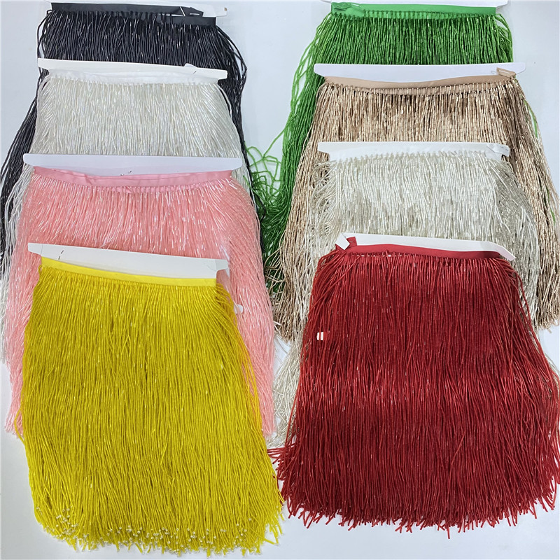 2metros/lot 30cm Wide High Qua – обзор и цена Beaded Trim Fringe
