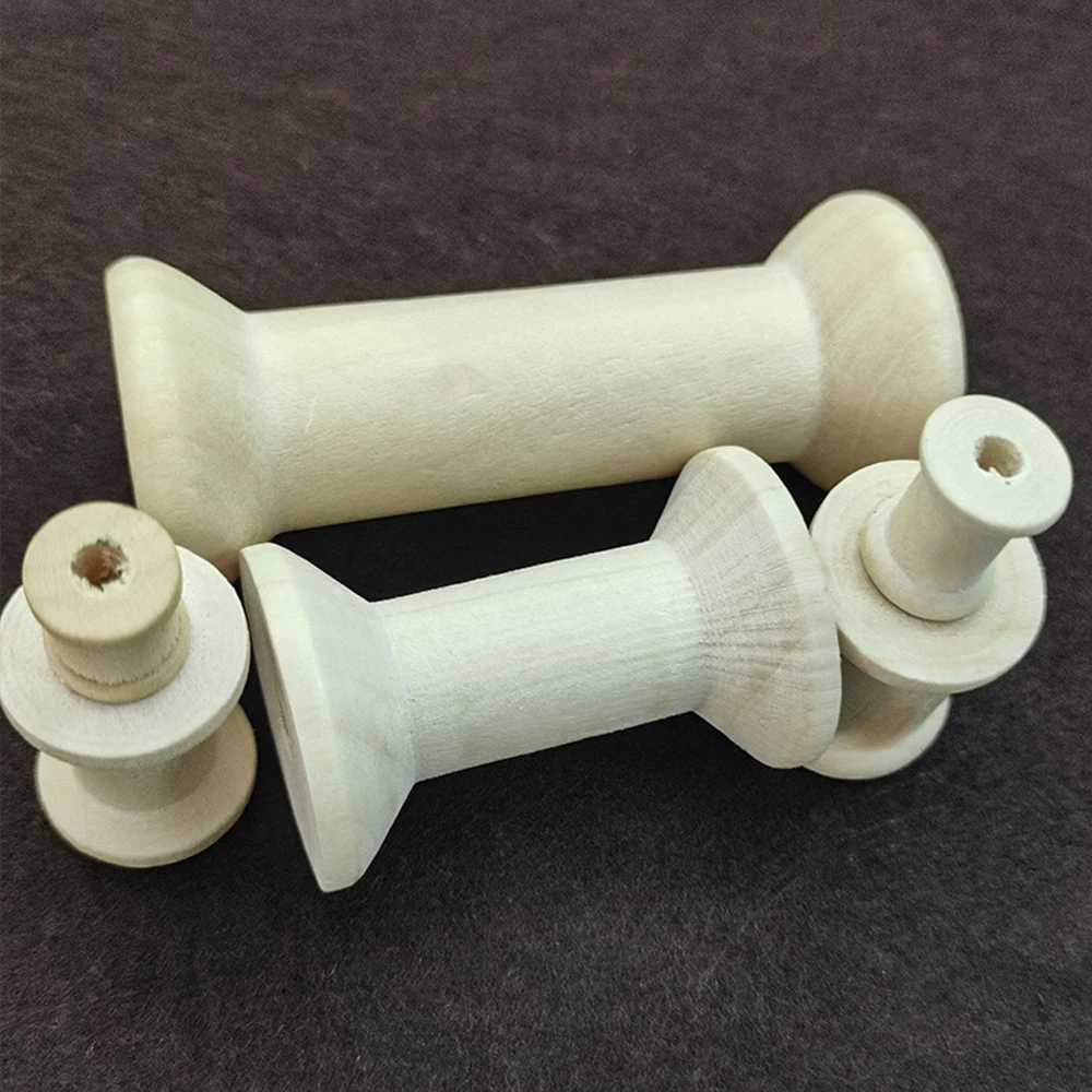 10/5Pcs Mini Wooden Bobbins Em – обзор и цена Organza Ribbon Spool