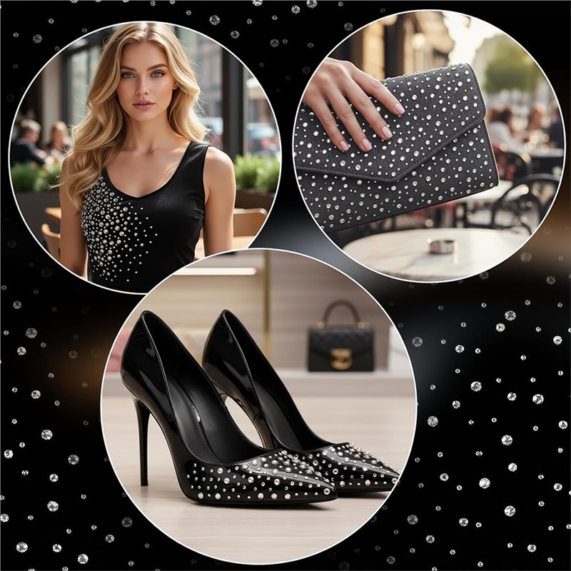 A64Z Rhinestone Sheets 10 Iron – обзор и цена Hotfix Rhinestone Sheet