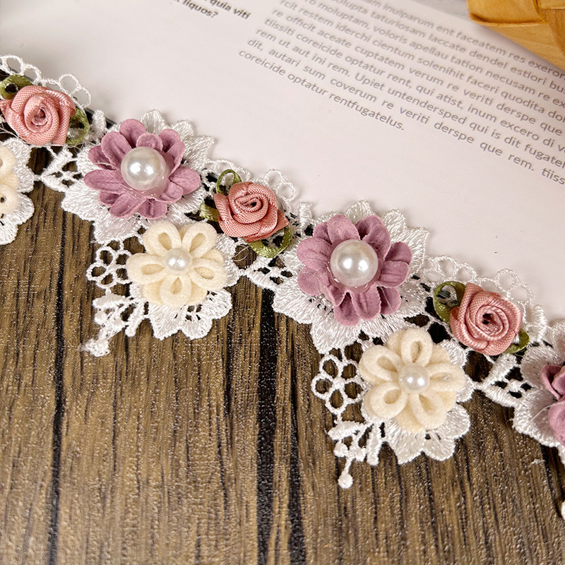 44/50cm 3D Flower Lace Trim Ap – обзор и цена Lace Ribbon Trim