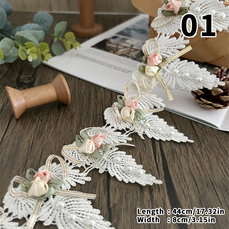 44/50cm 3D Flower Lace Trim Ap – обзор и цена Lace Ribbon Trim