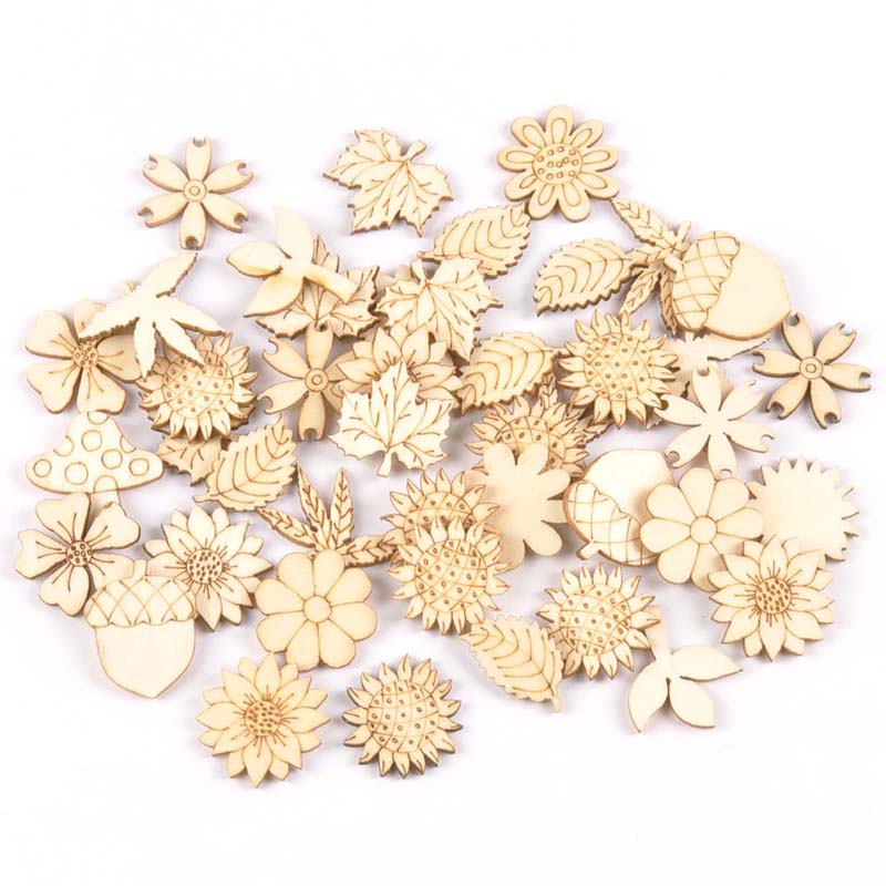 30Pcs 25-30mm Wood DIY Accesso – обзор и цена Embellishments For Scrapbooking