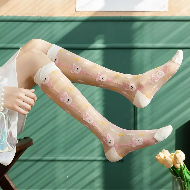 Summer Thin Women Stockings Ul – обзор и цена Crystal Mesh Fabric
