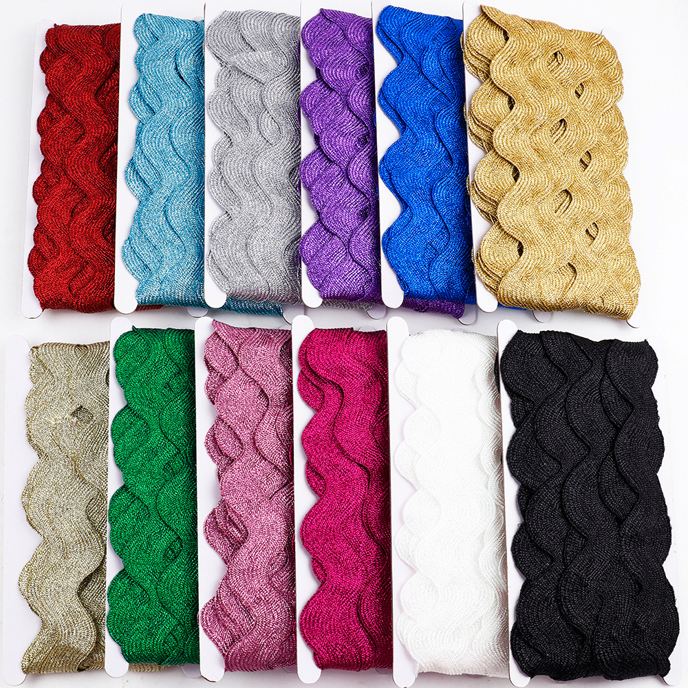 10yard/lot Ric Rac Zig Zag Rib – обзор и цена Velvet Ribbon Roll