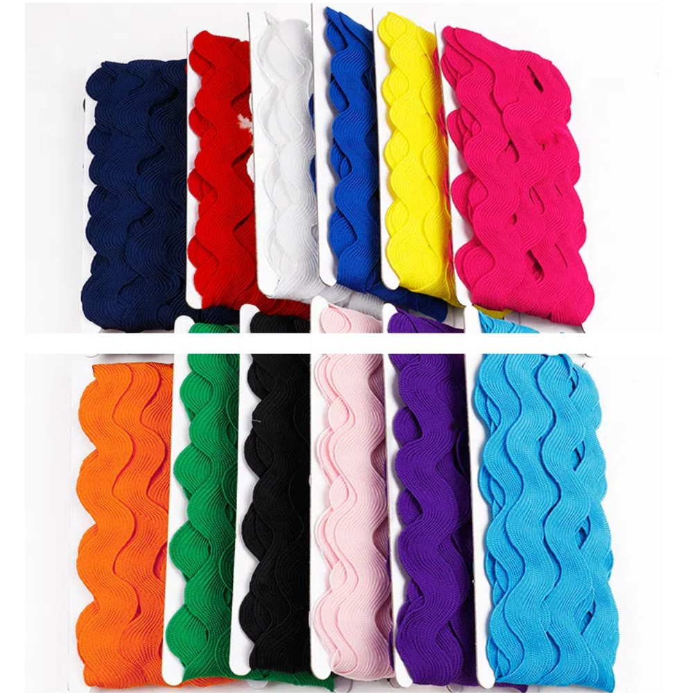 10yard/lot Ric Rac Zig Zag Rib – обзор и цена Velvet Ribbon Roll