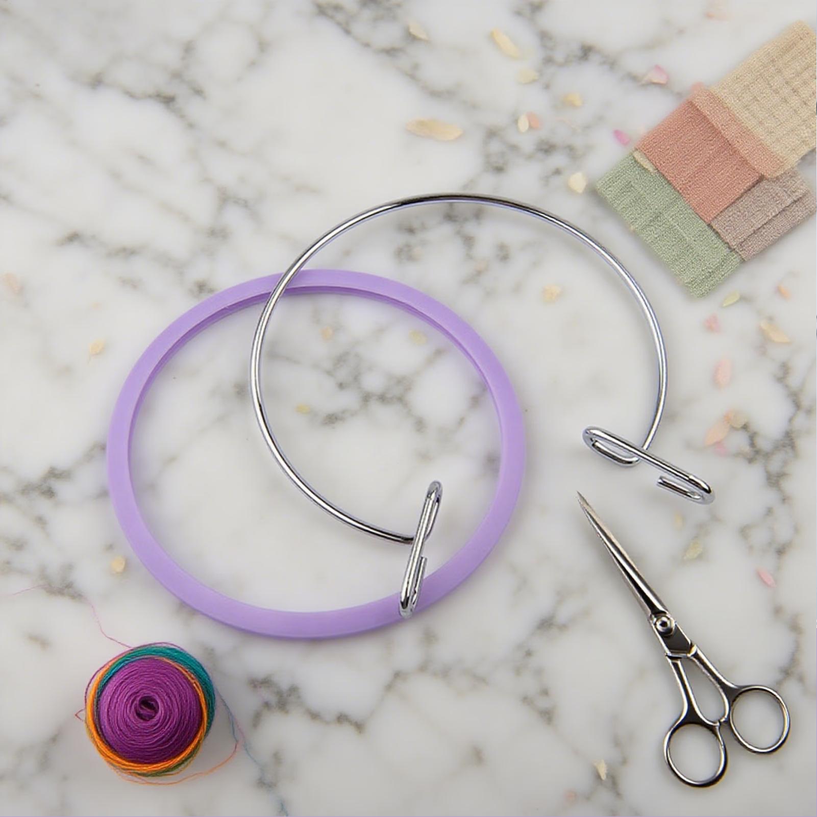 Hoop For Cross Stitching Metal – обзор и цена Embroidery Craft