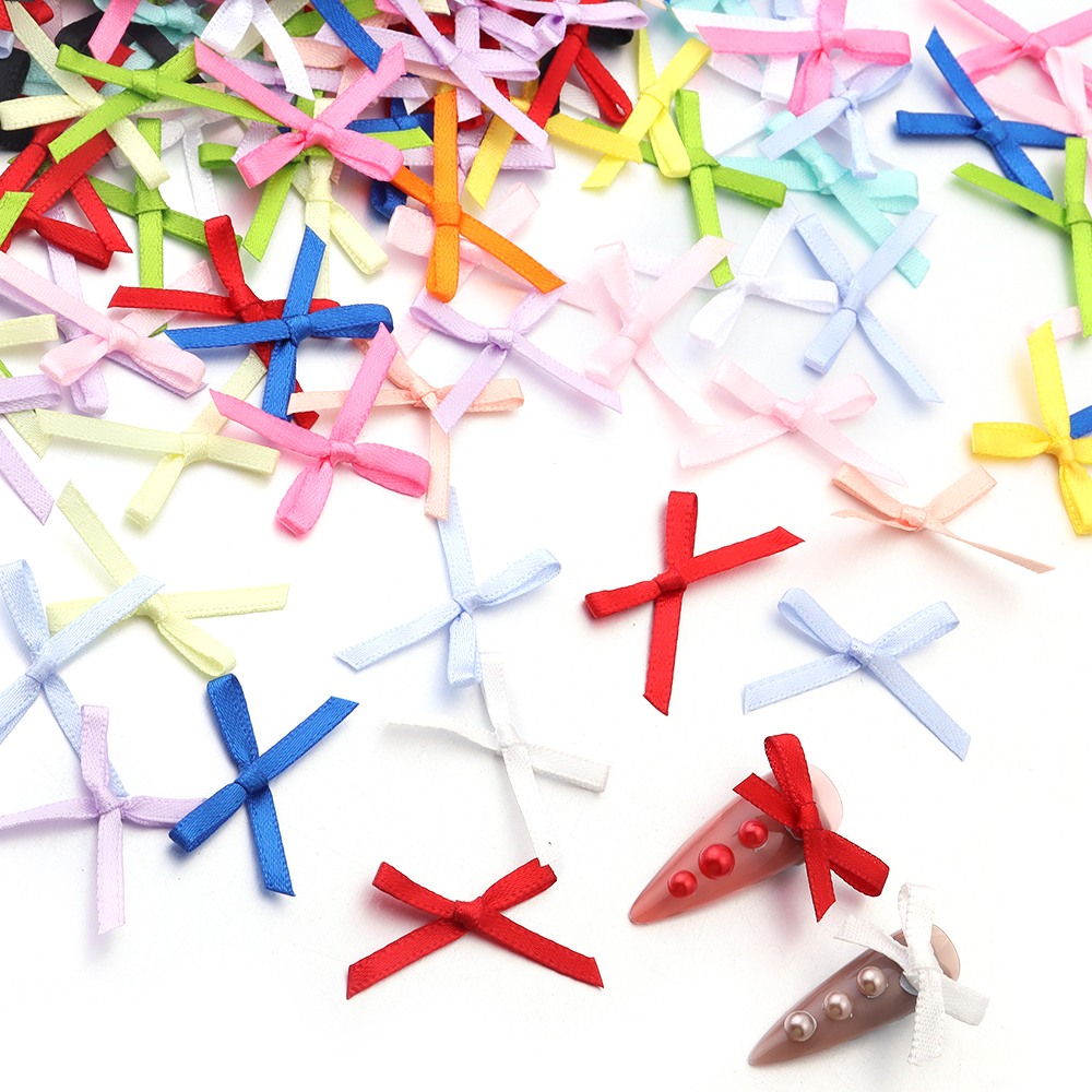 50Pcs 2.5x3cm Ribbons Mini Sat – обзор и цена Embellishments For Scrapbooking