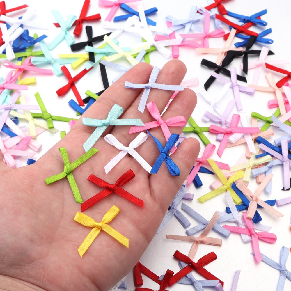 50Pcs 2.5x3cm Ribbons Mini Sat – обзор и цена Embellishments For Scrapbooking