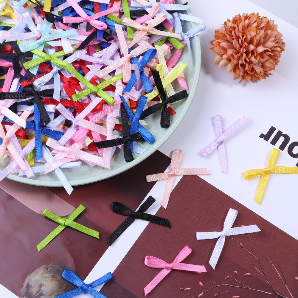 50Pcs 2.5x3cm Ribbons Mini Sat – обзор и цена Embellishments For Scrapbooking