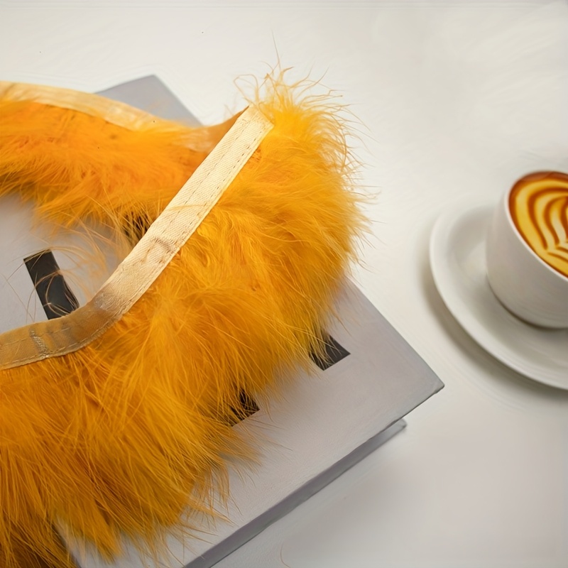 Fluffy Turkey Feathers Trim Fr – обзор и цена Fringe Ribbon Sewing