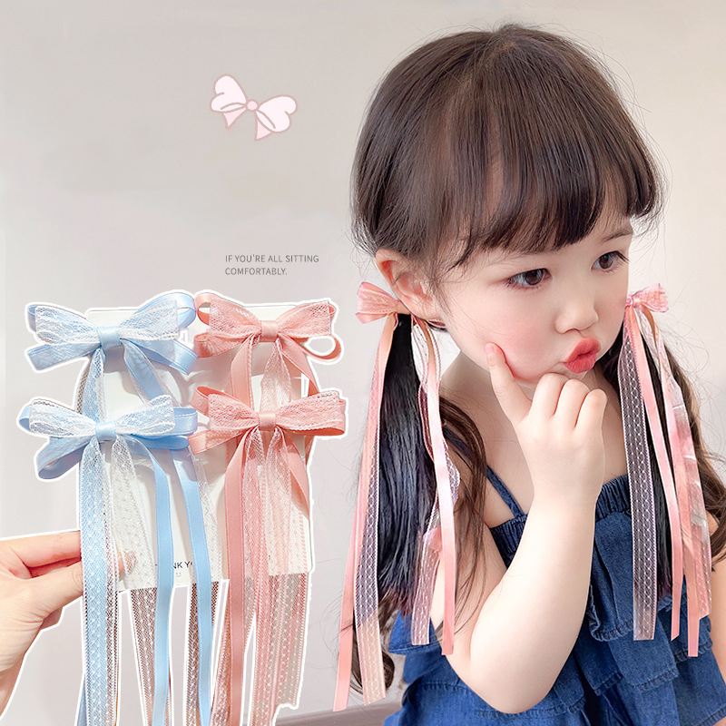 Sweet Children Bowknot Hairpin – обзор и цена Tassel Fringe Trim