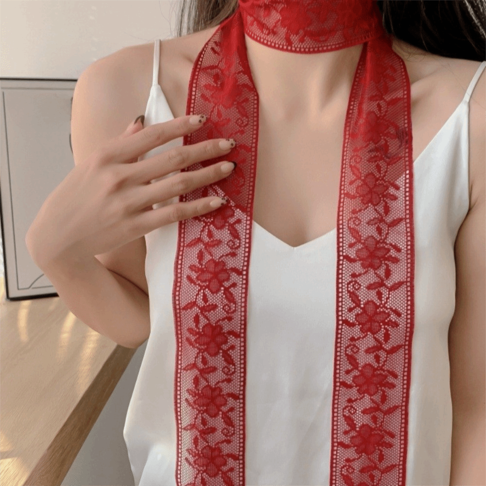 Stylish Floral Lace Printed Sc – обзор и цена Lace Ribbon Trim