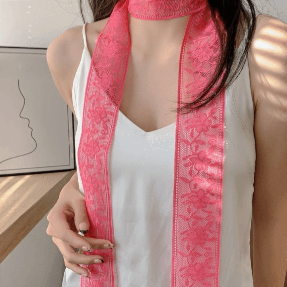 Stylish Floral Lace Printed Sc – обзор и цена Lace Ribbon Trim