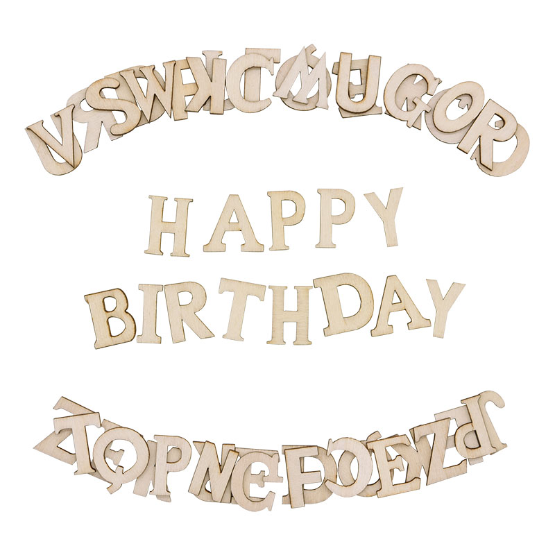 100pcs Letters Wooden Alphabet – обзор и цена Embellishments For Scrapbooking