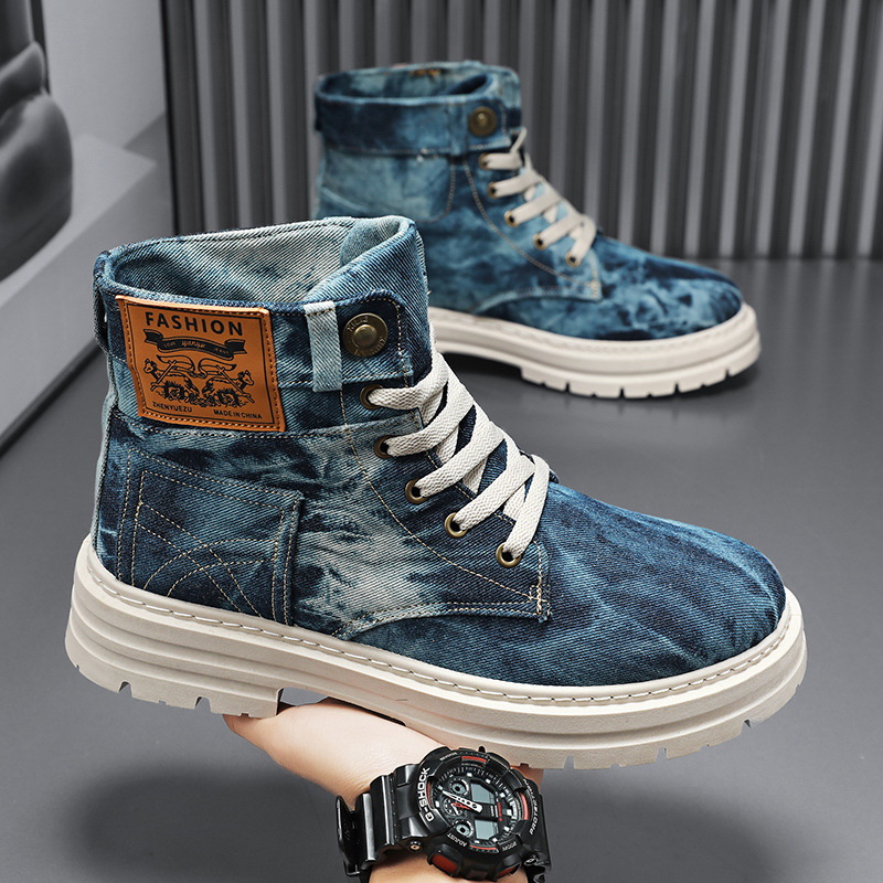 Spring High Top Mens Shoes 202 – обзор и цена Guipure Lace Panel