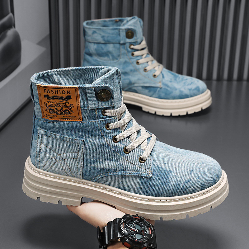 Spring High Top Mens Shoes 202 – обзор и цена Guipure Lace Panel