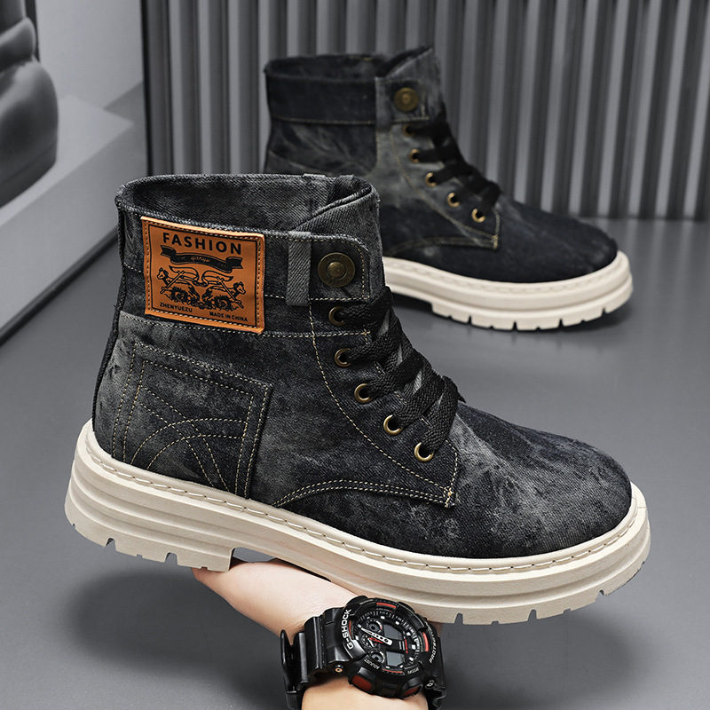Spring High Top Mens Shoes 202 – обзор и цена Guipure Lace Panel