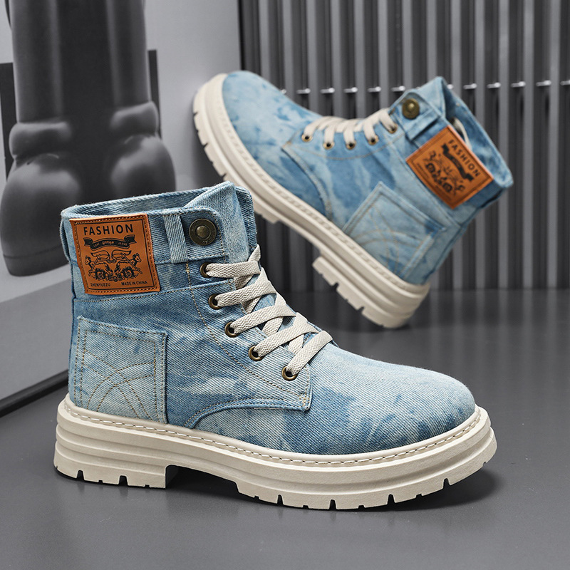 Spring High Top Mens Shoes 202 – обзор и цена Guipure Lace Panel