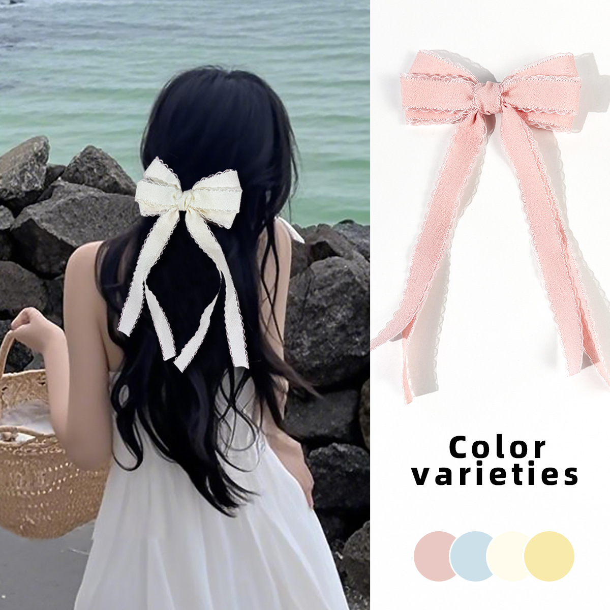 Bulk 20pc Long Tassel Hair Cli – обзор и цена Lace Ribbon Trim