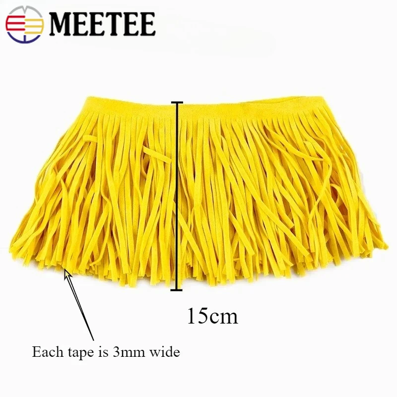 1-5M 15cm Suede Tassel Fringes – обзор и цена Fringe Ribbon Sewing