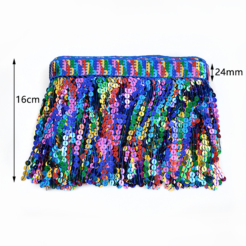 5/10Yards Sequin Fringe Tassel – обзор и цена Beaded Trim Fringe