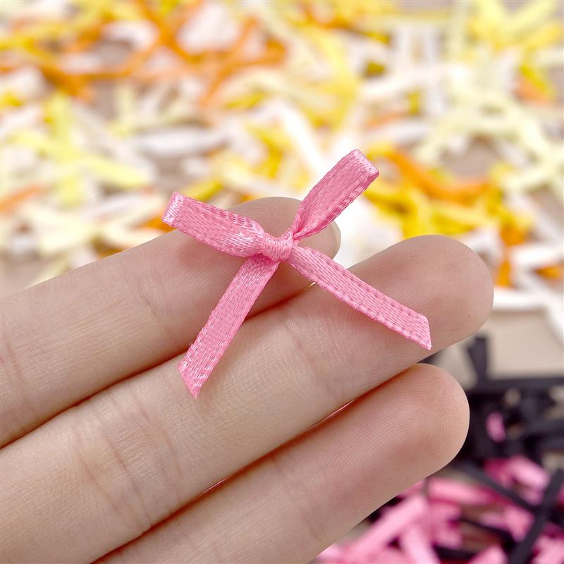 100Pcs 3mm Ribbons Mini Satin  – обзор и цена Christmas Craft Embellishment