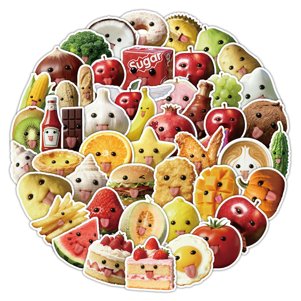 53 Pcs Abstract Art Style Food – обзор и цена Craft Embellishment World