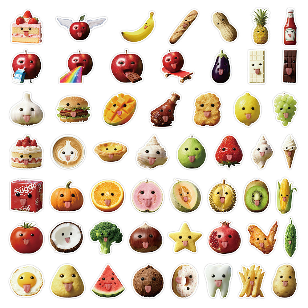 53 Pcs Abstract Art Style Food – обзор и цена Craft Embellishment World