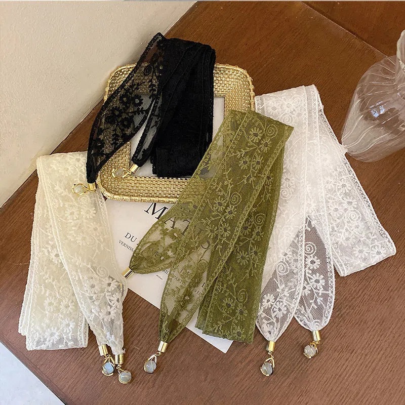Women Hair Ribbon French Penda – обзор и цена Elastic Lace Trim