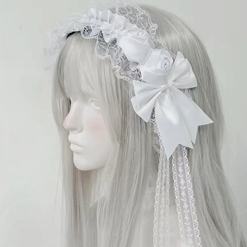 Gothic Lolita Lace Headbands f – обзор и цена Tassel Fringe Trim