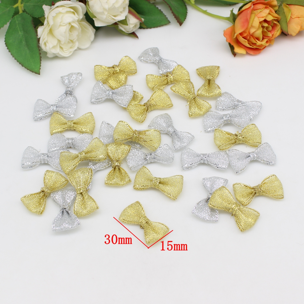 50/100pcs 15mm-30mm Gold and s – обзор и цена Embellishments For Scrapbooking