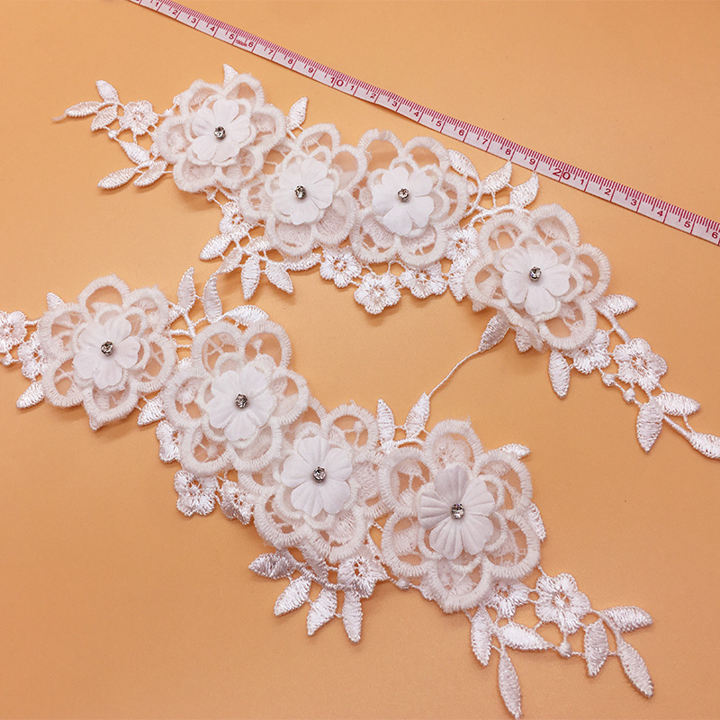 2Pairs/lot  Mesh Fashionable C – обзор и цена Applique Patch Flower