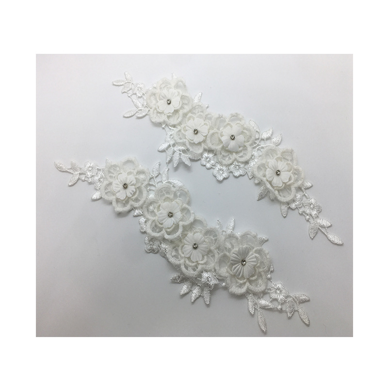 2Pairs/lot  Mesh Fashionable C – обзор и цена Applique Patch Flower