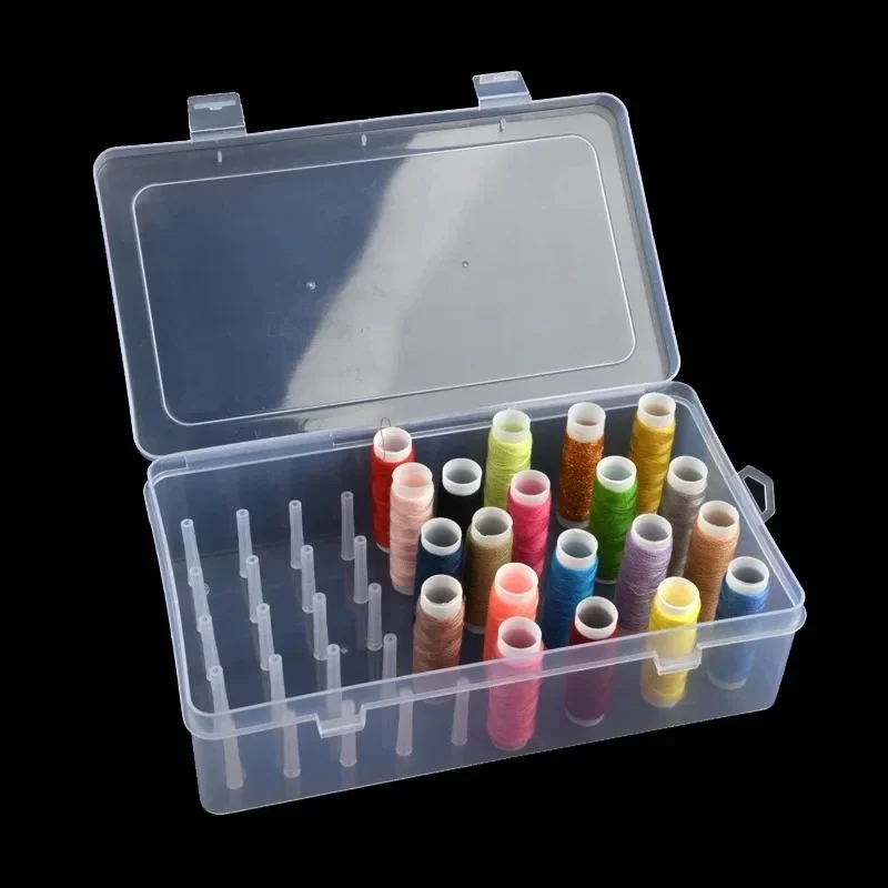 New Sewing Thread  Box 42 Piec – обзор и цена Craft Embellishment Storage